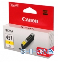 Картридж Canon CLI-451XL Y