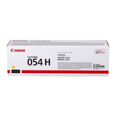 - Canon Cartridge 054H Y (yellow)