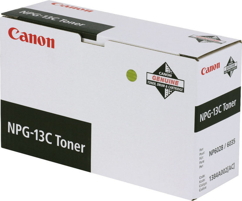 Тонер Canon NPG-13C TONER BK EUR