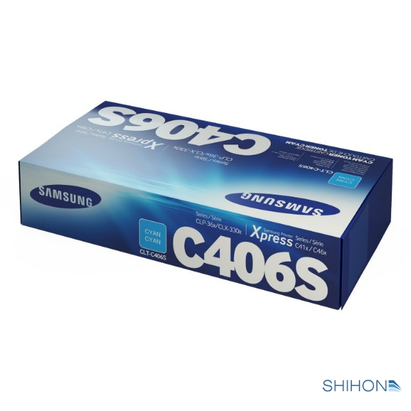 Картридж Samsung CLT-C406S голубой