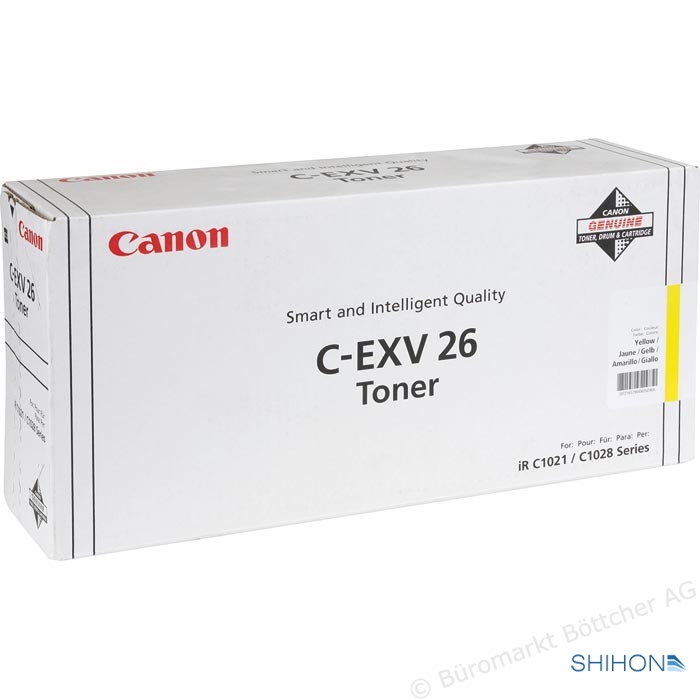 Тонер Canon C-EXV26 Yellow