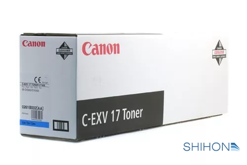 Тонер Canon C-EXV17 Cyan