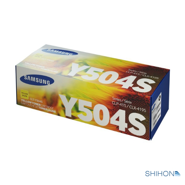 Картридж Samsung CLT-Y504S желтый