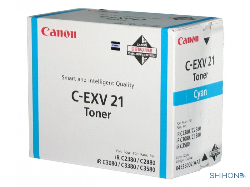 Тонер Canon C-EXV 21 Cyan