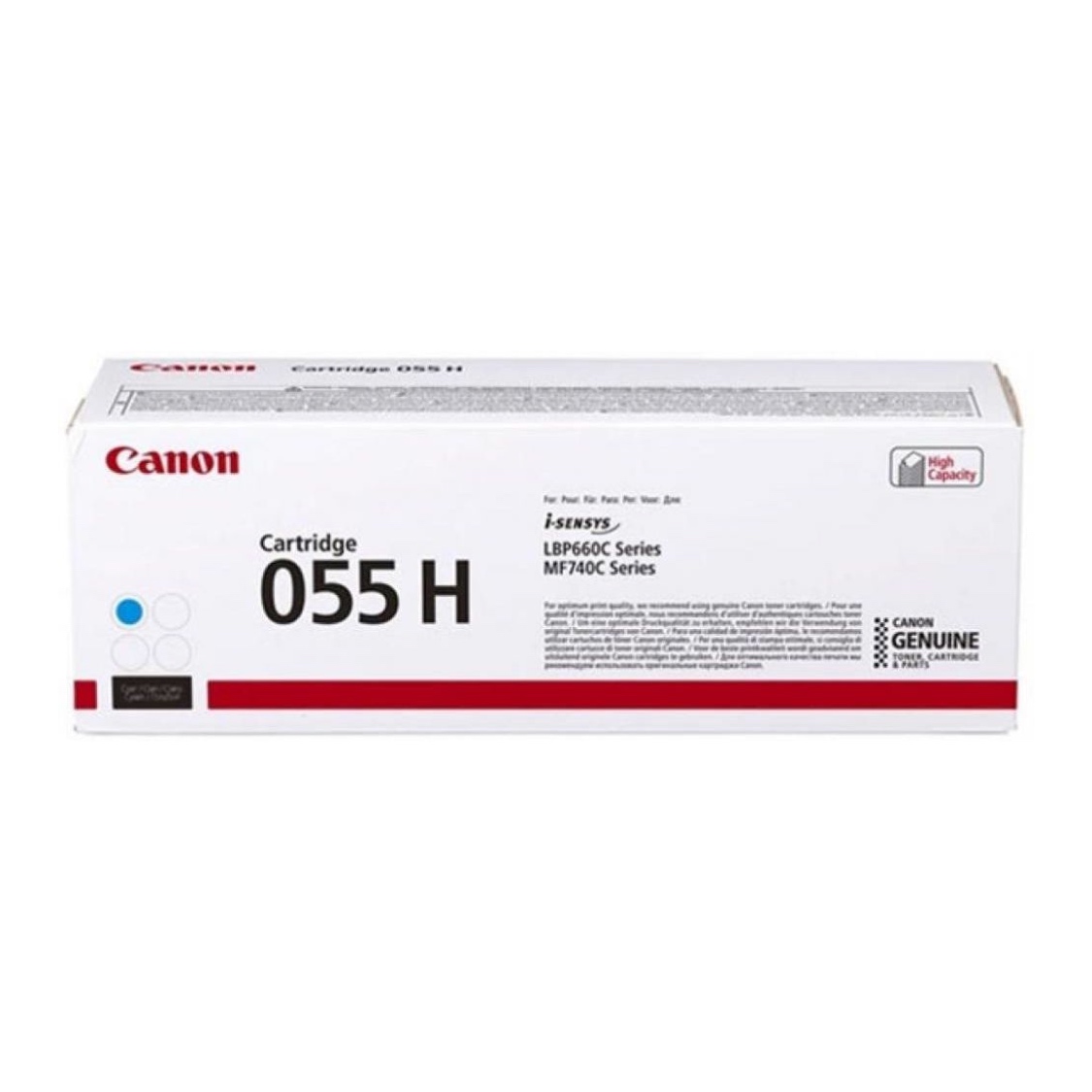 Тонер-картридж Canon Cartridge 055H C (cyan)