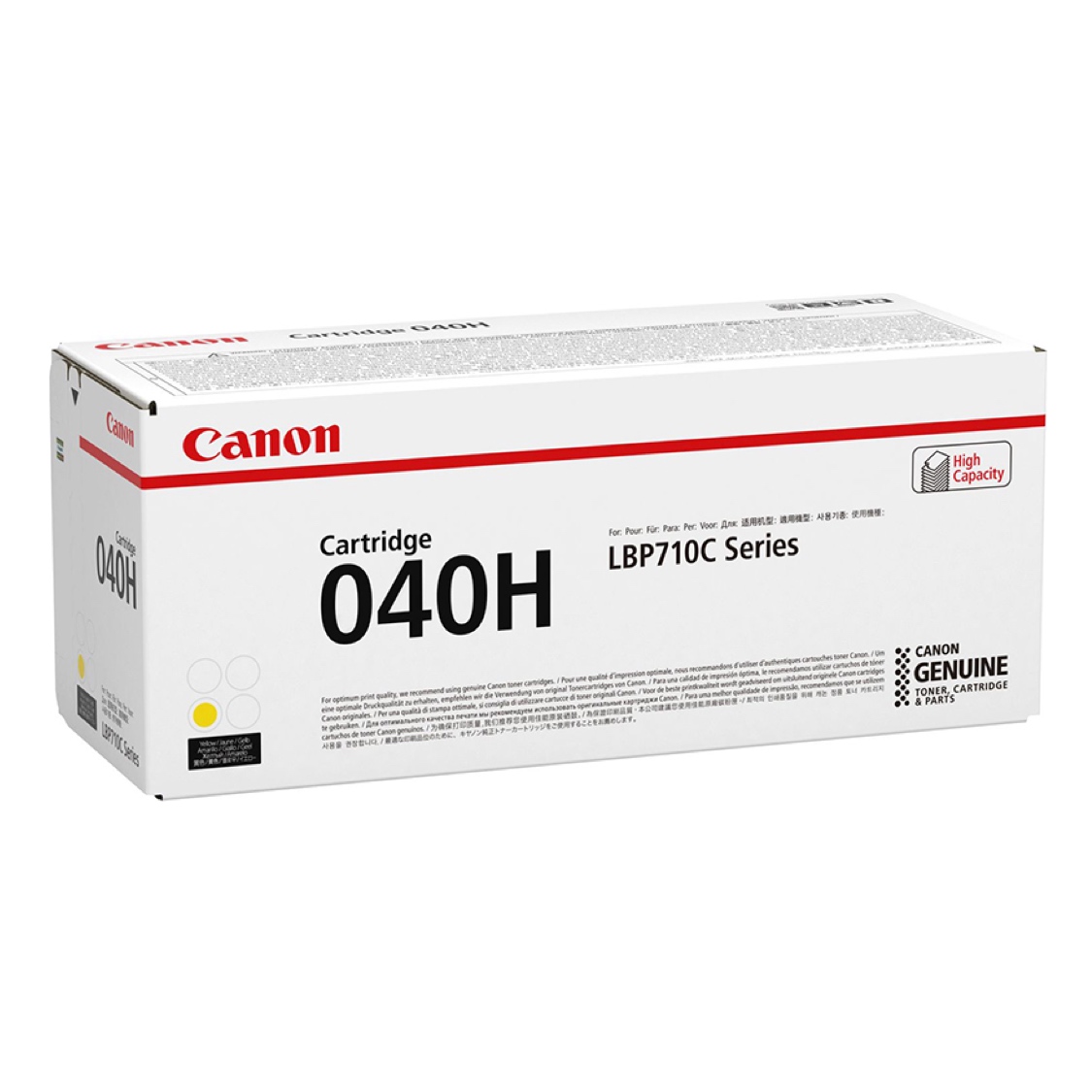 Тонер-картридж Canon Cartridge 040H (yellow)